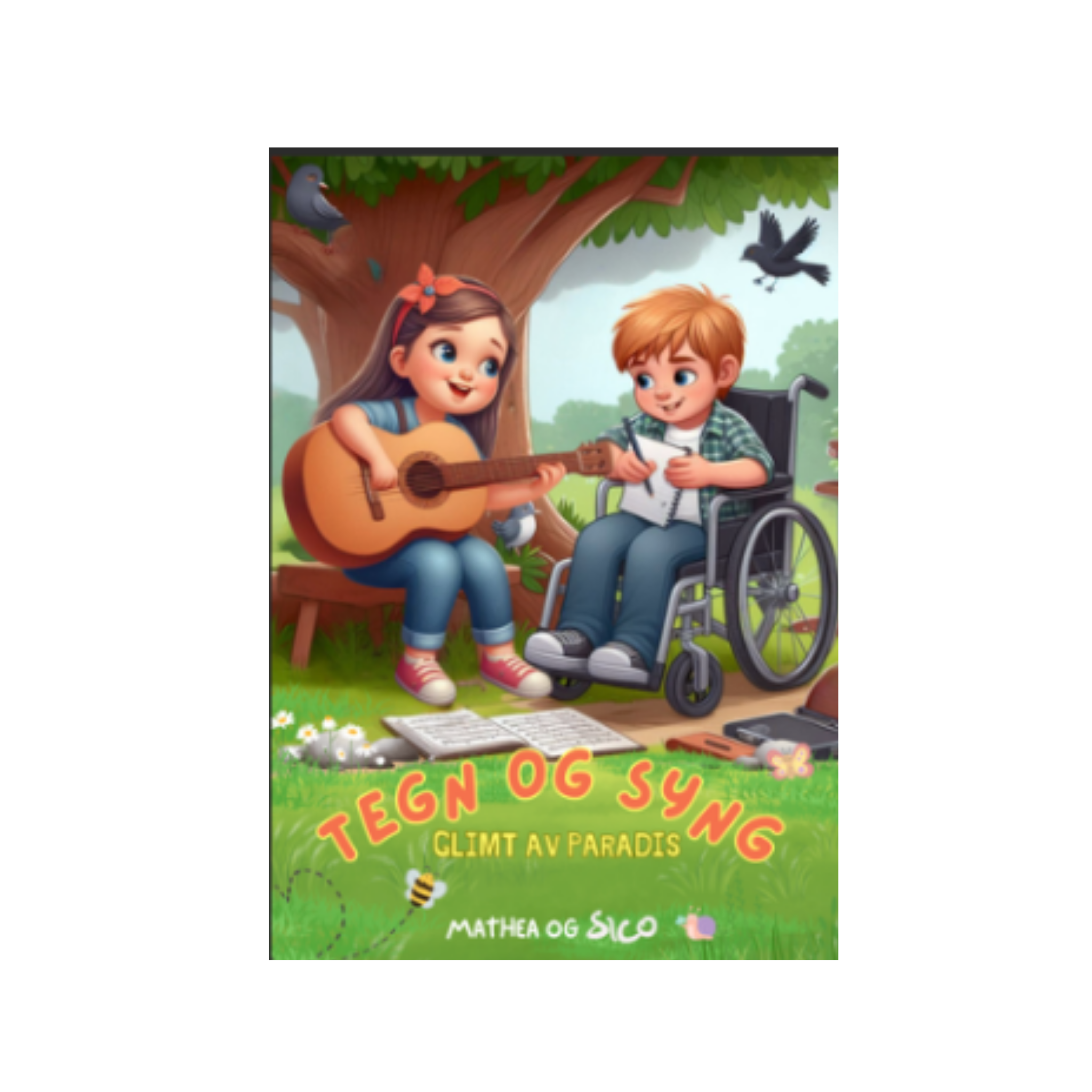 Fargeblokk for barn - Glimt av paradis