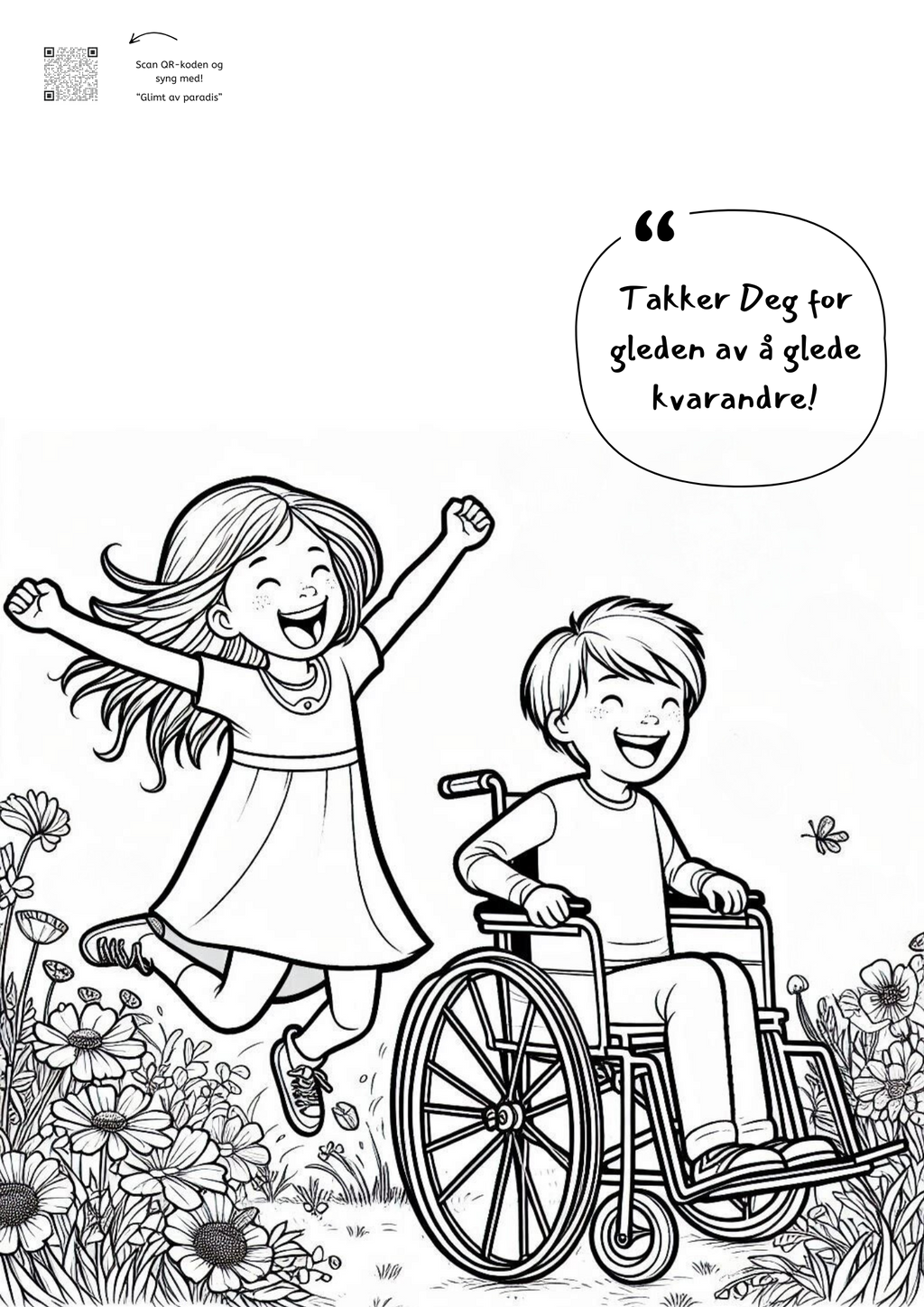 Fargeblokk for barn - Glimt av paradis