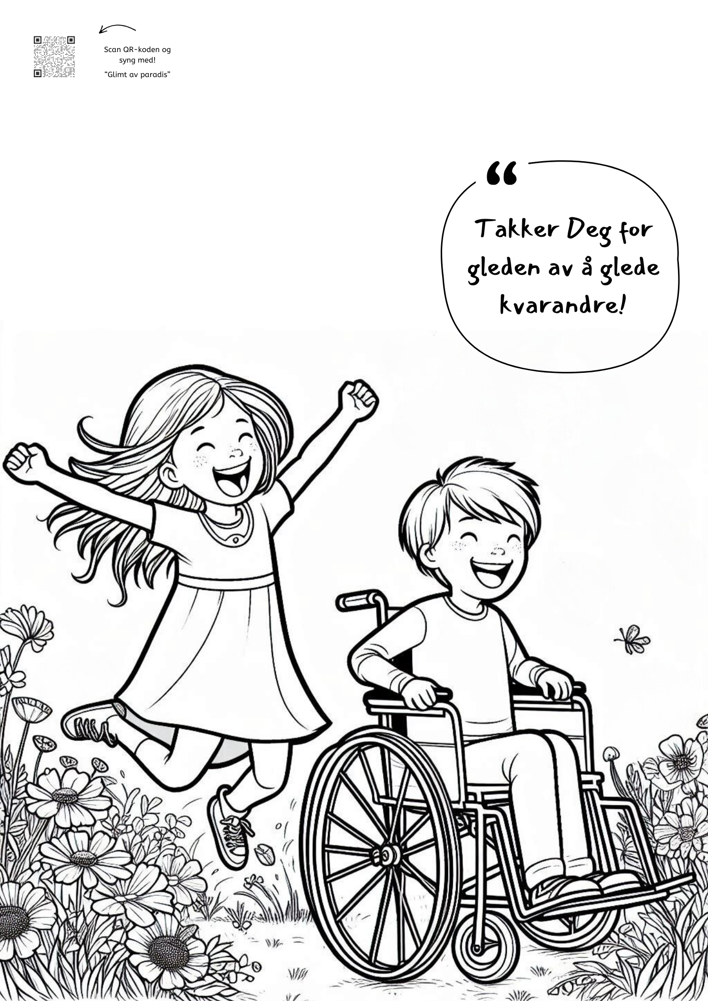 Fargeblokk for barn - Glimt av paradis