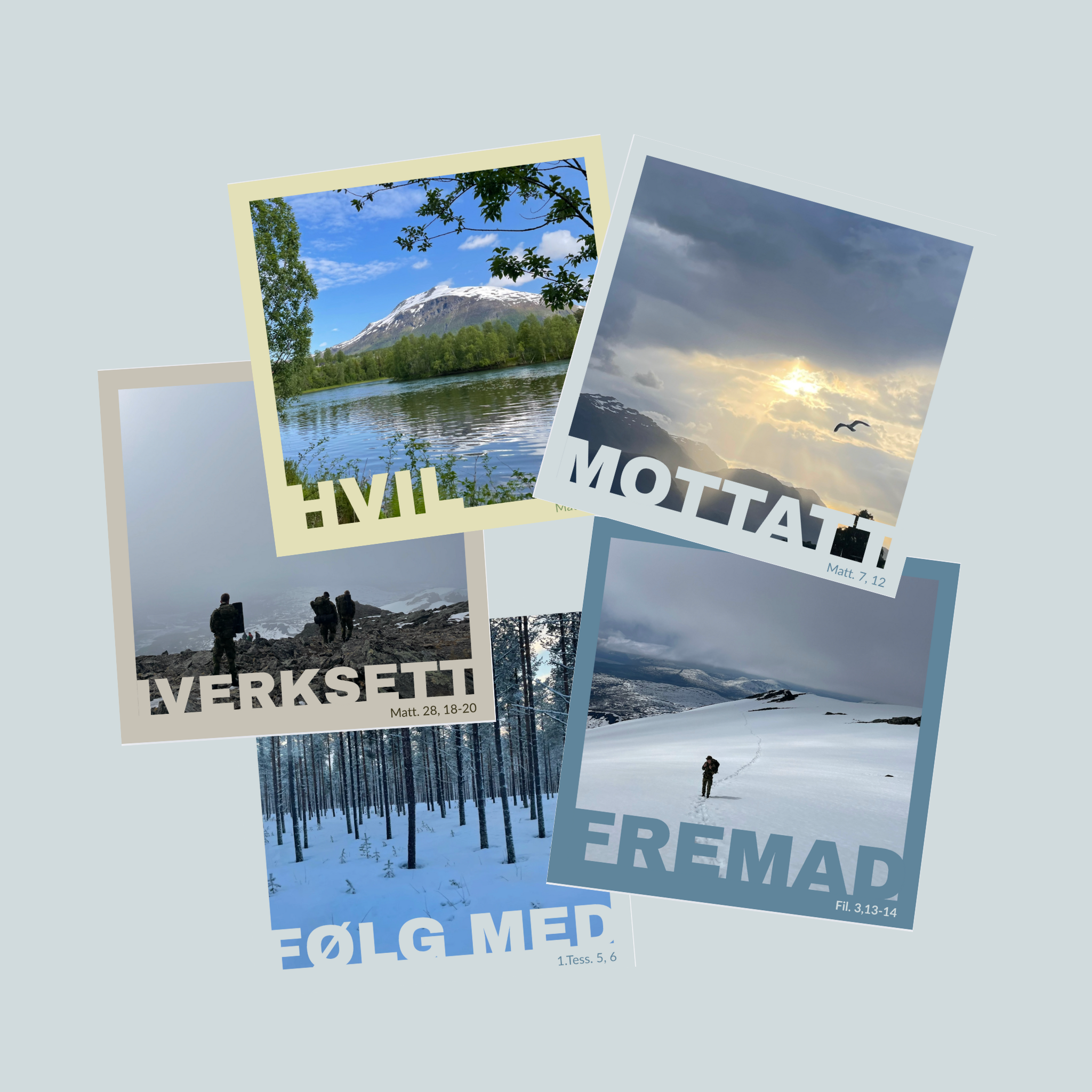 Soldatkortene "Kommando & stillhet" - en postkortsamling med retning